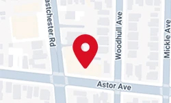 Map to the Bronx office